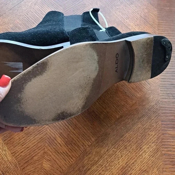 Aldo | Men's Shoes | Black | Suede | Size 12 - Picture 4 of 7